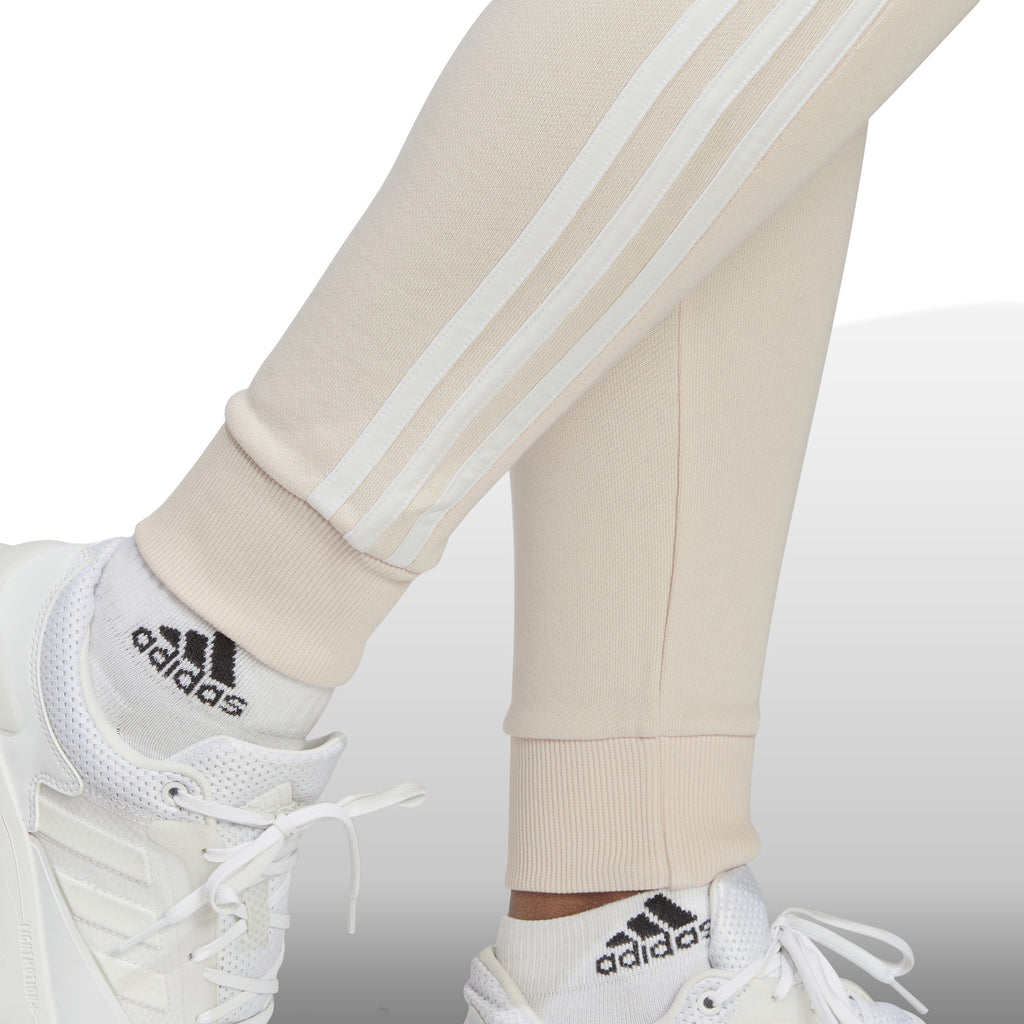 Essentials 3-Stripes French Terry Cuffed broek