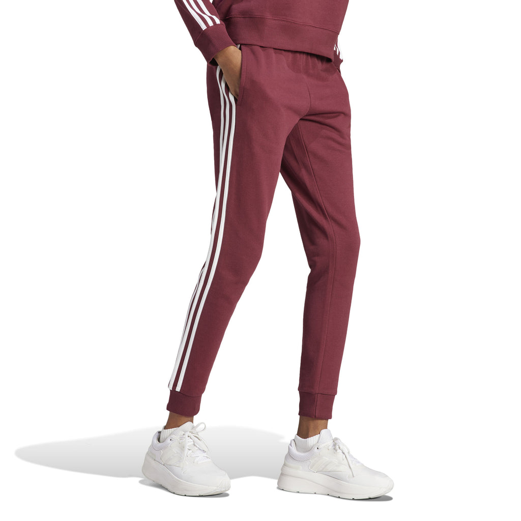 Essentials 3-Stripes French Terry Cuffed broek