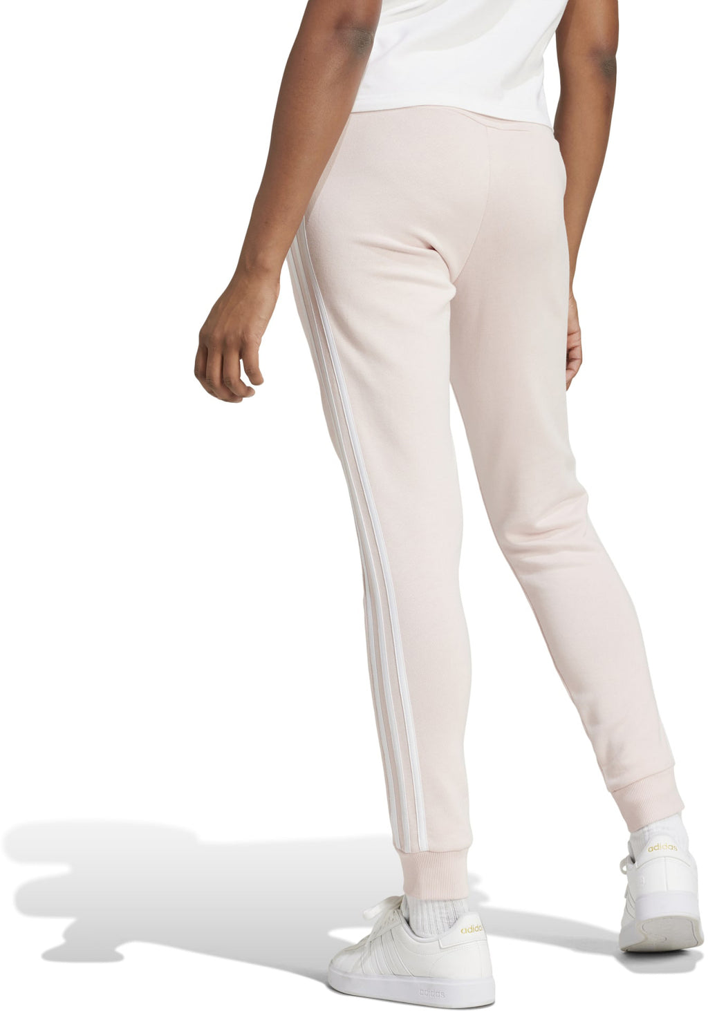 Essentials 3-Stripes French Terry Cuffed broek