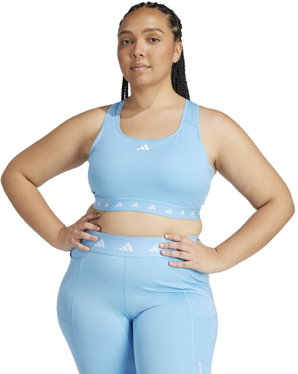 Powerreact Training Medium-Support Techfit sport bh (Grote Maat)