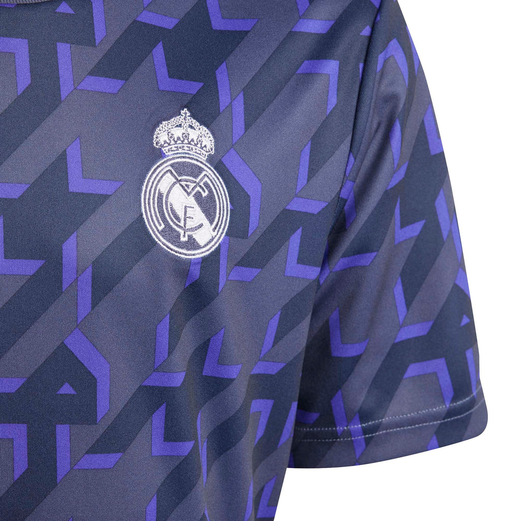 Real Madrid Pre-Match kids voetbalshirt