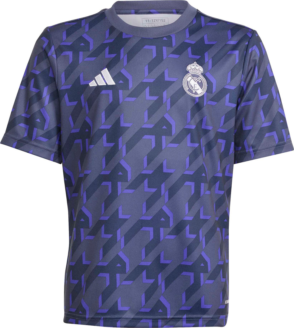 Real Madrid Pre-Match kids voetbalshirt