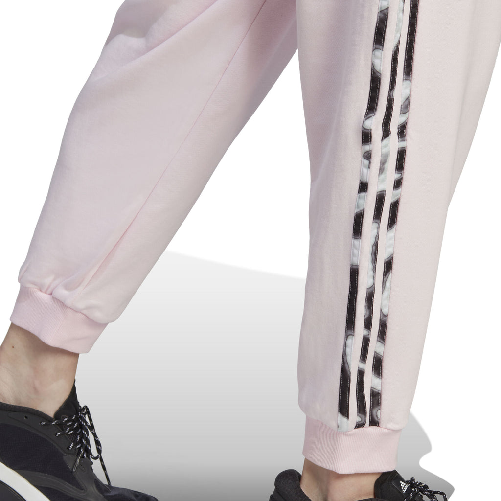 Vibrant Print 3-Stripes broek