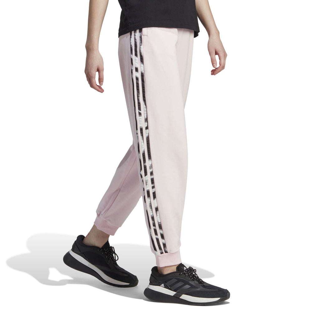 Vibrant Print 3-Stripes broek