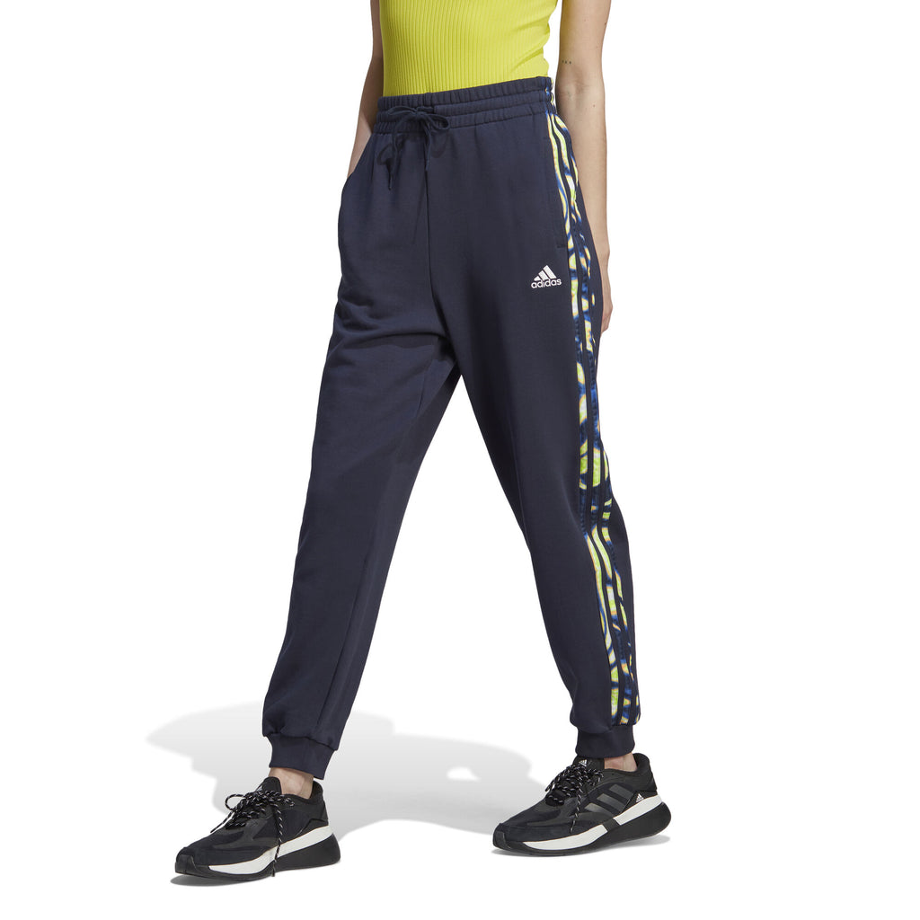 Vibrant Print 3-Stripes broek