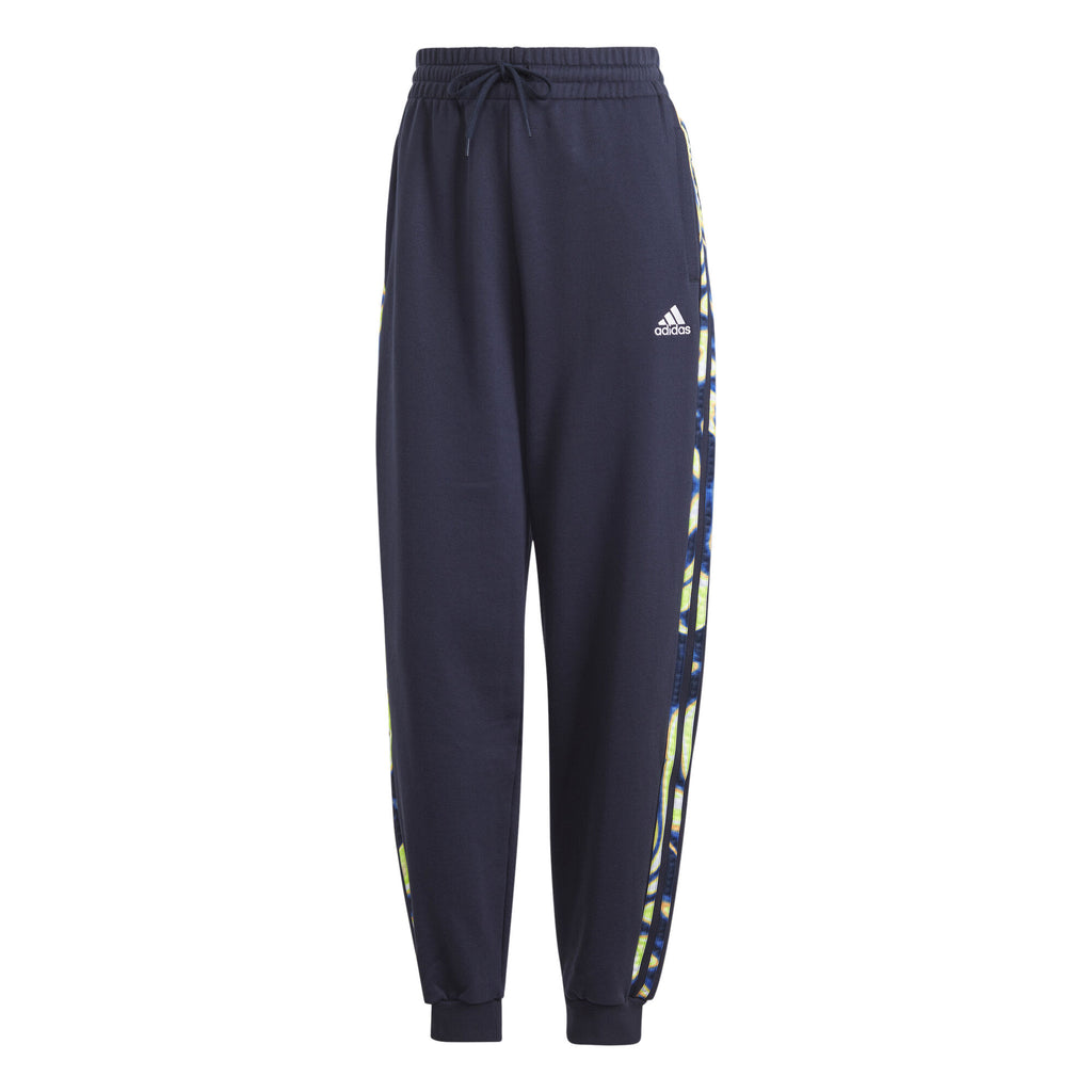 Vibrant Print 3-Stripes broek