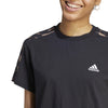 Vibrant Print 3-Stripes Cotton Crop t-shirt