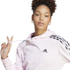 Vibrant Print 3-Stripes hoodie