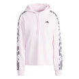 Vibrant Print 3-Stripes hoodie