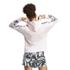 Vibrant Print 3-Stripes hoodie