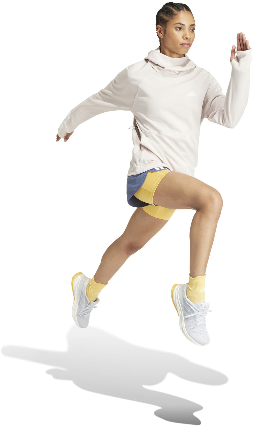 Own The Run 3-Stripes 2-in-1 short