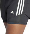 Own The Run 3-Stripes 2-in-1 short
