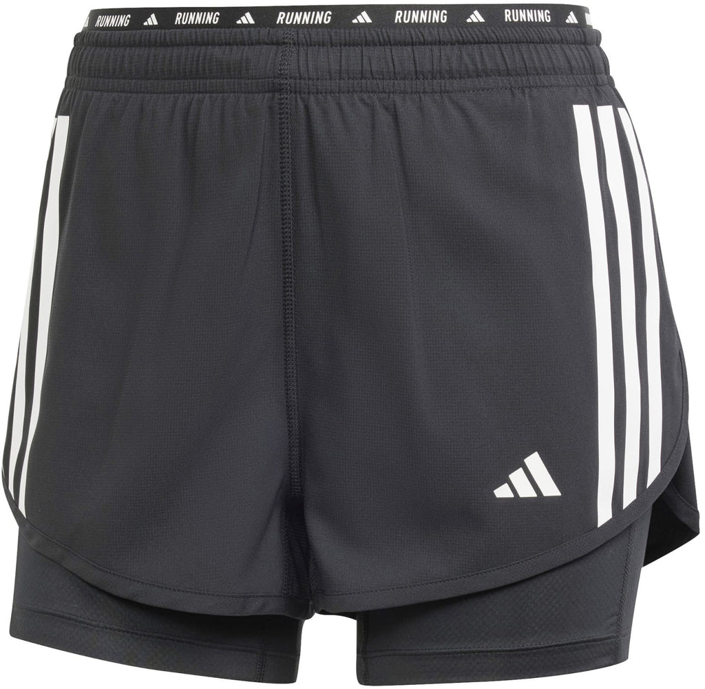 Own The Run 3-Stripes 2-in-1 short