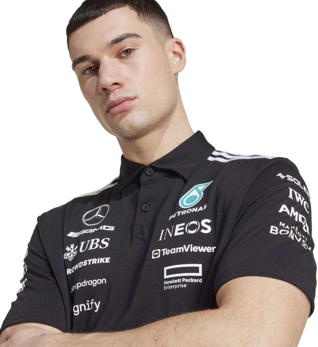 Mercedes - AMG Petronas Formula One Team Black Poloshirt