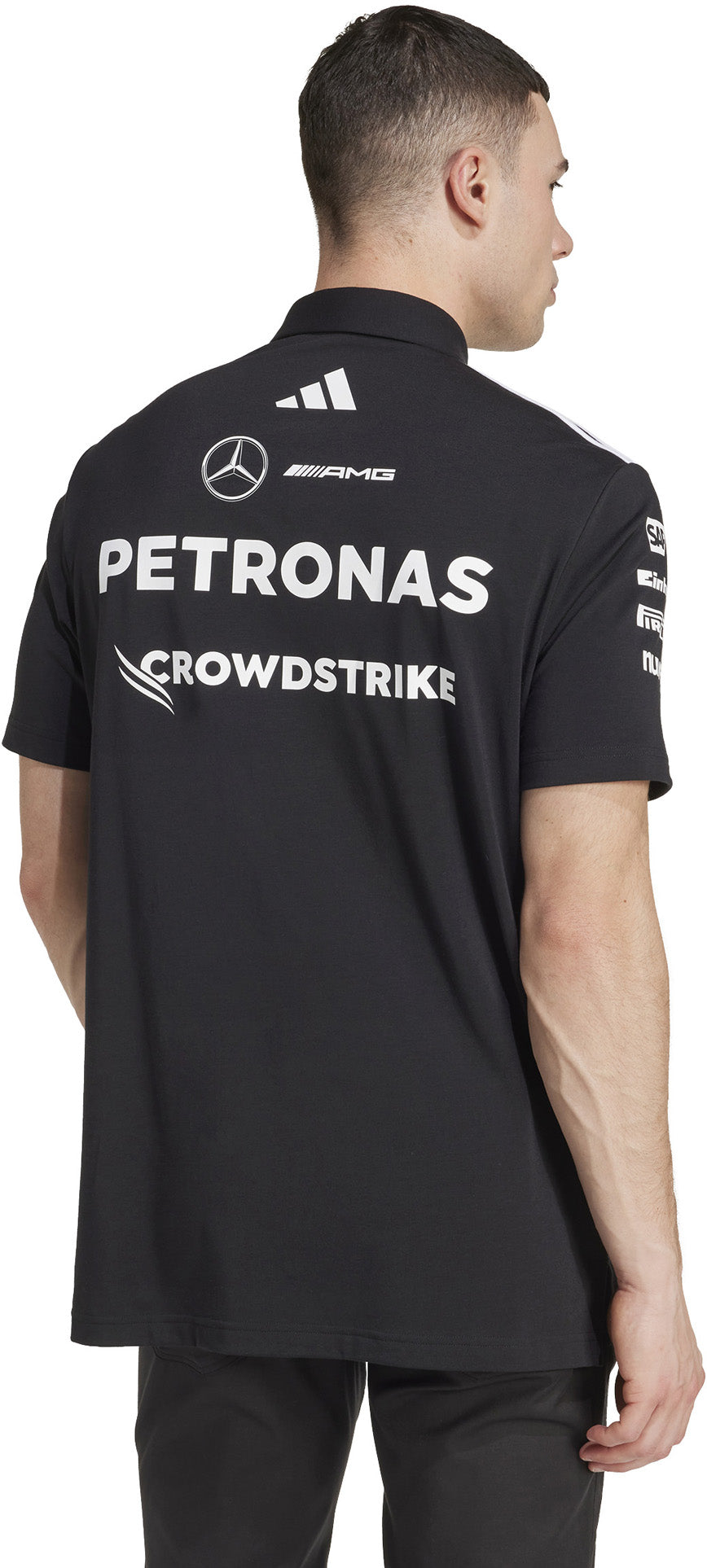 Mercedes - AMG Petronas Formula One Team Black Poloshirt