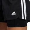Pacer 3-Stripes Geweven 2in1 short