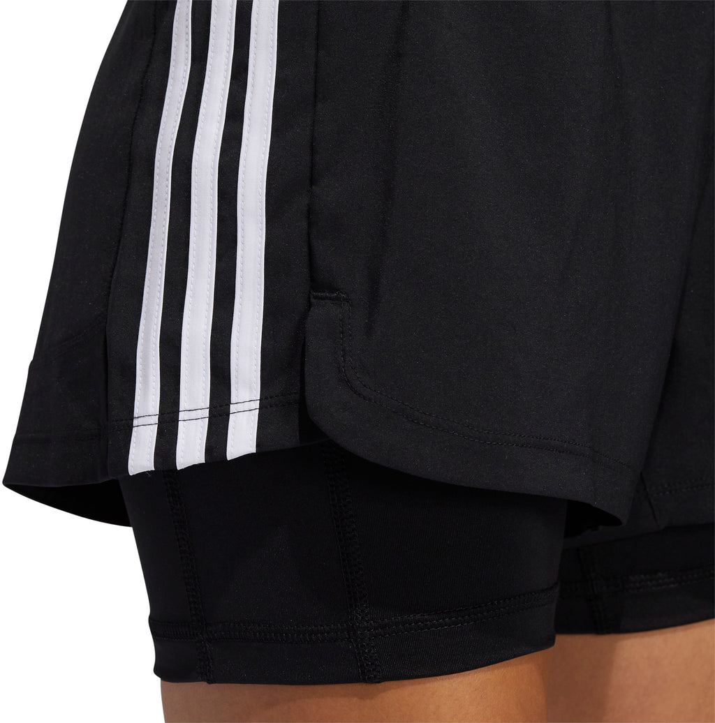 Pacer 3-Stripes Geweven 2in1 short