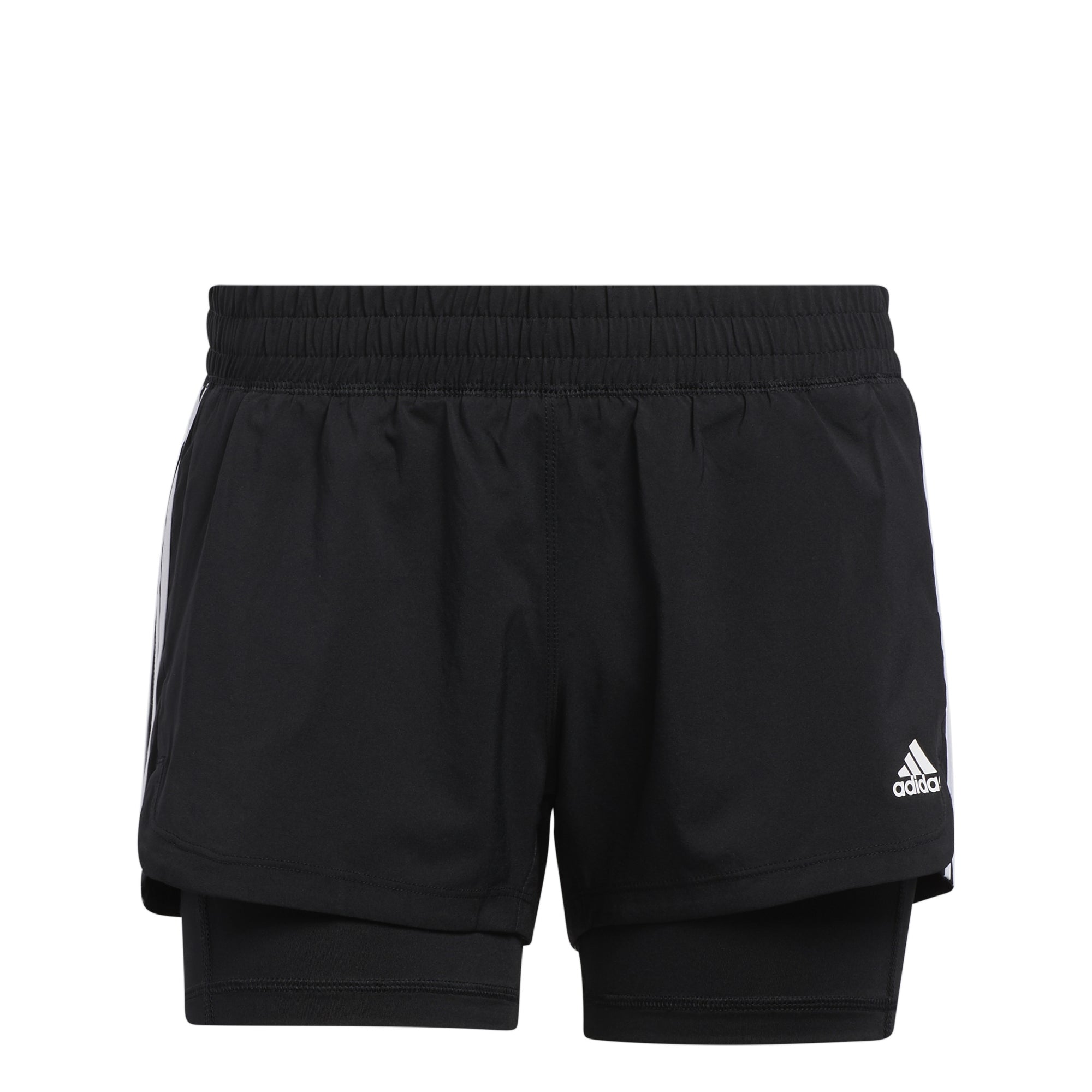 Pacer 3-Stripes Geweven 2in1 short