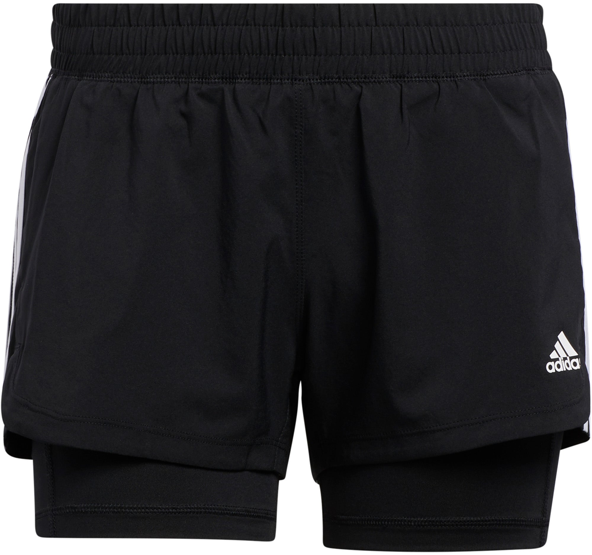 Pacer 3-Stripes Geweven 2in1 short