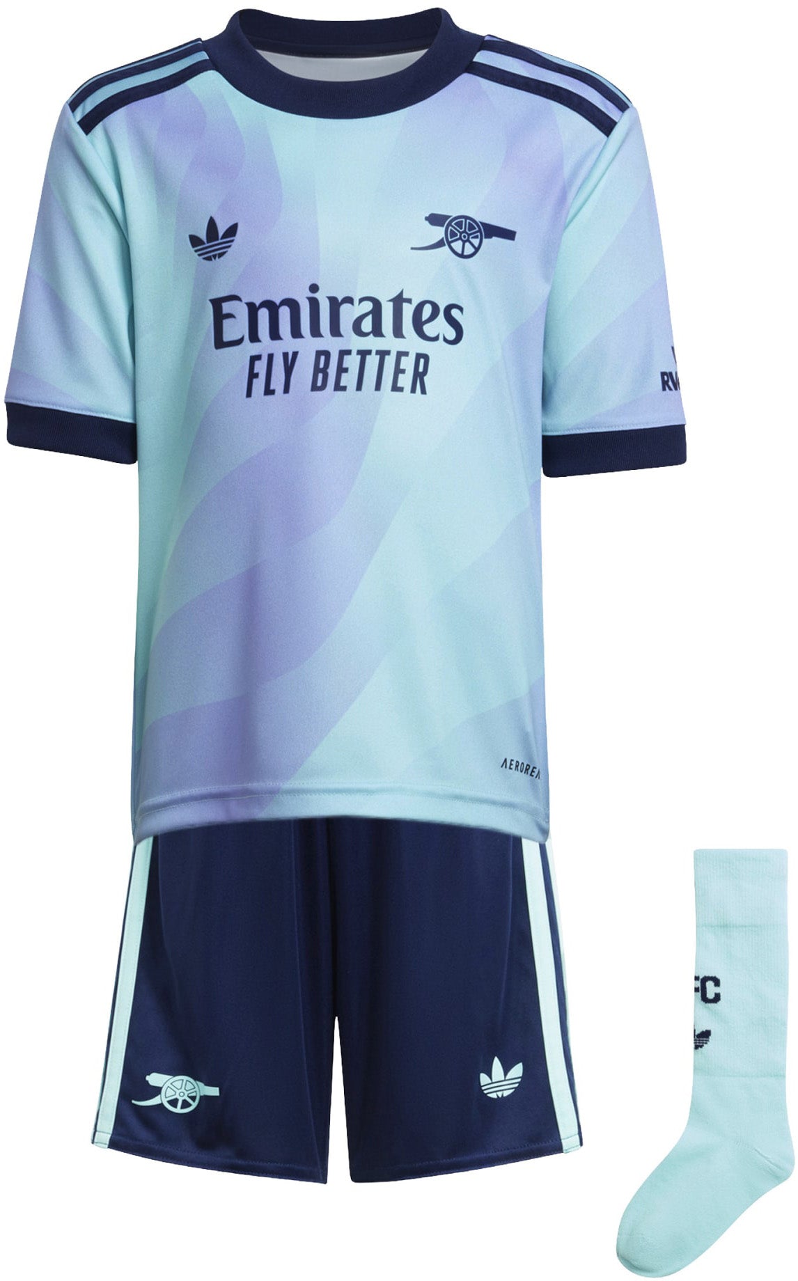 Arsenal FC 3rd mini-tenue 24/25