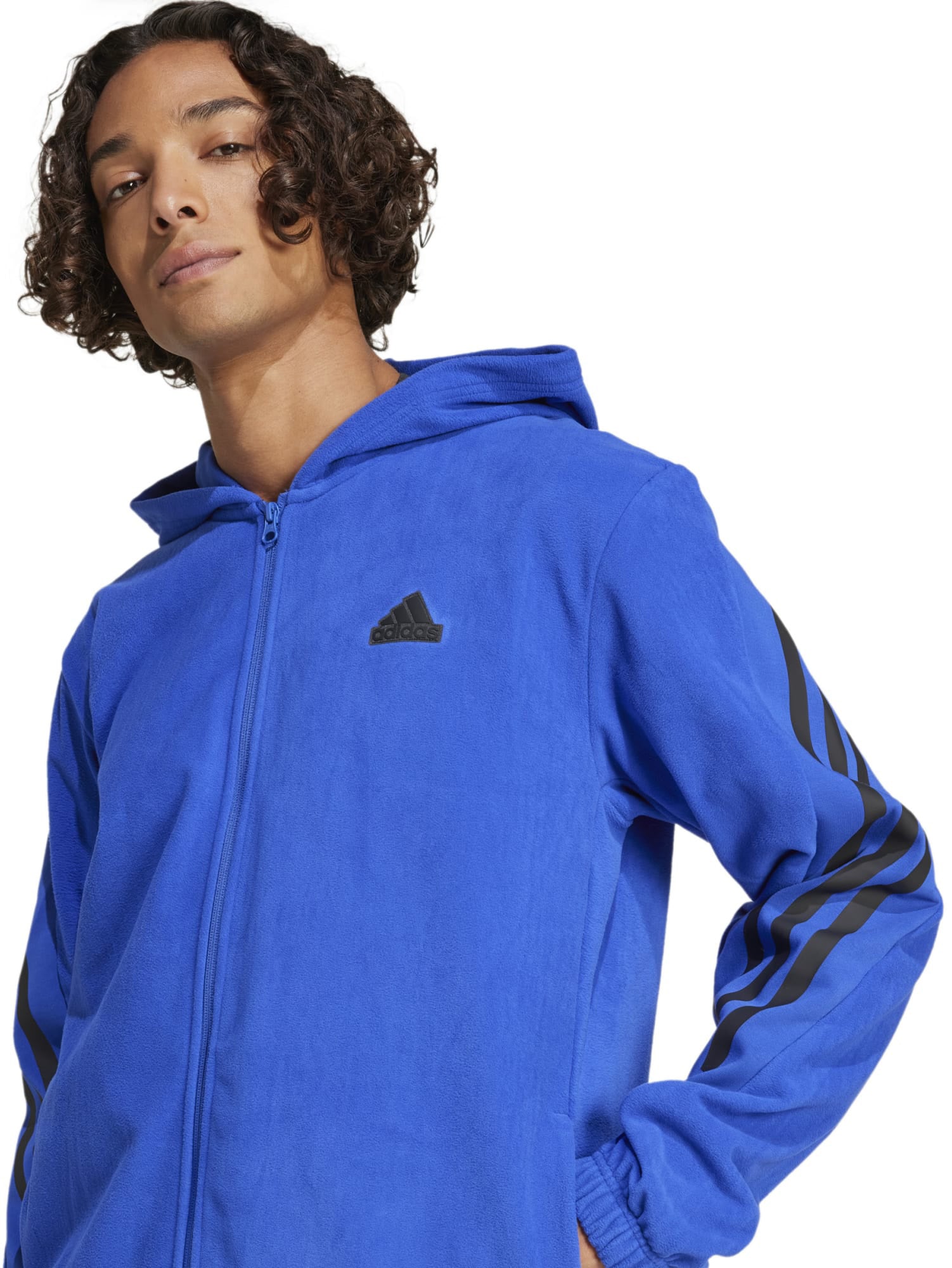 Future Icons 3-Stripes Polar Fleece hoodie