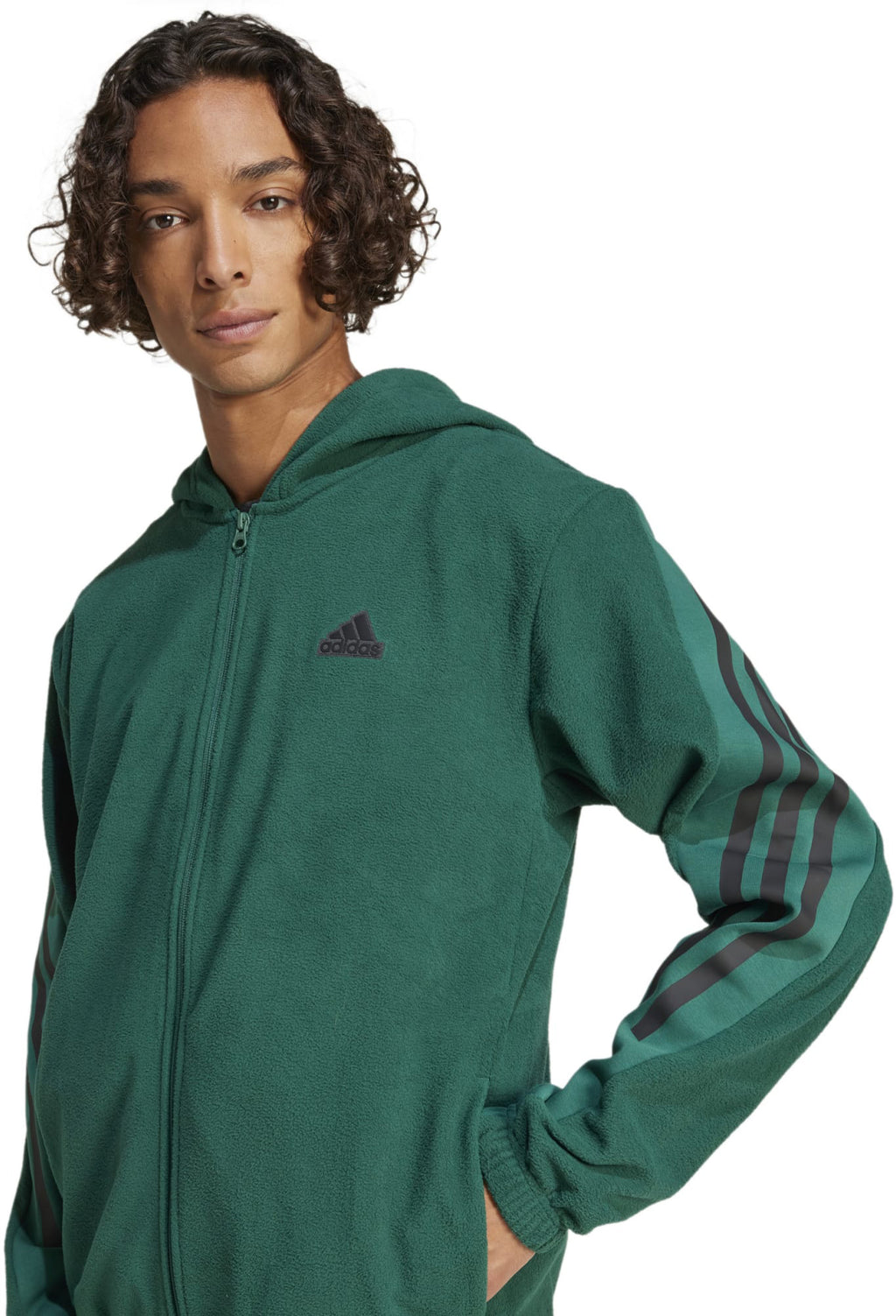 Future Icons 3-Stripes Polar Fleece hoodie
