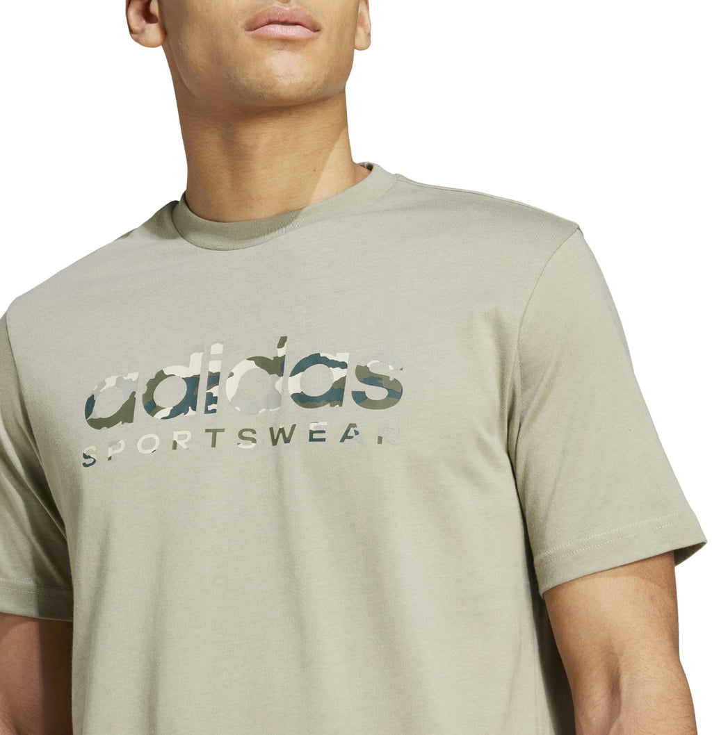 Camo Linear Graphic T-shirt