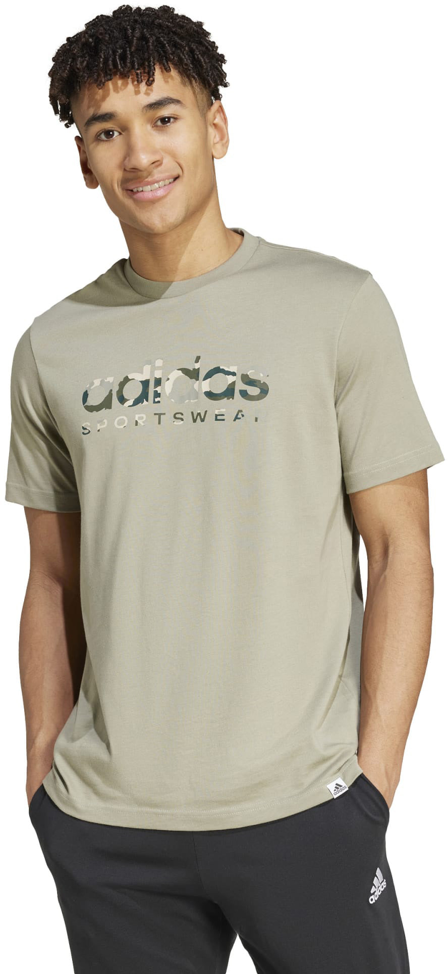 Camo Linear Graphic T-shirt