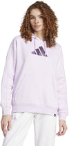 Holiday Graphic 3-Stripes Oversized hoodie