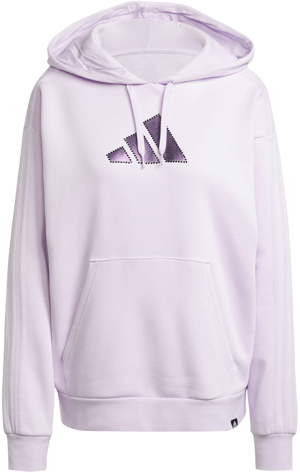 Holiday Graphic 3-Stripes Oversized hoodie