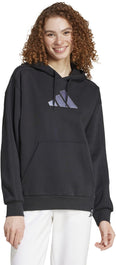 Holiday Graphic 3-Stripes Oversized hoodie