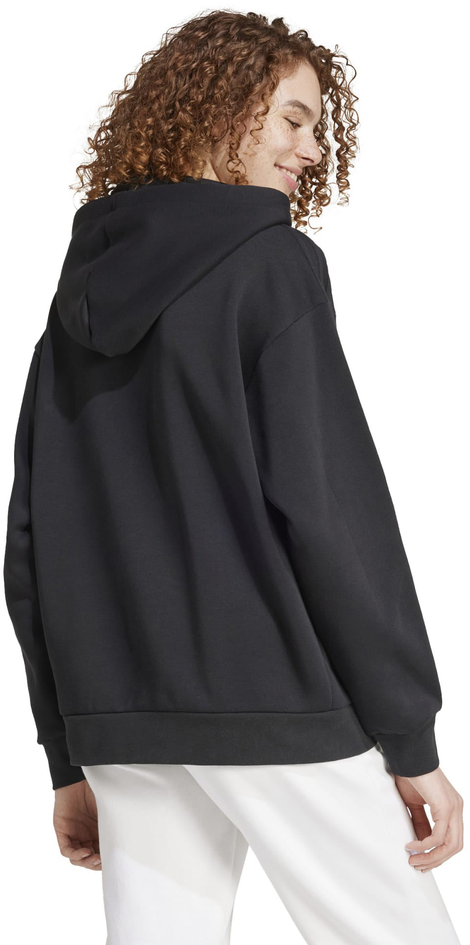 Holiday Graphic 3-Stripes Oversized hoodie