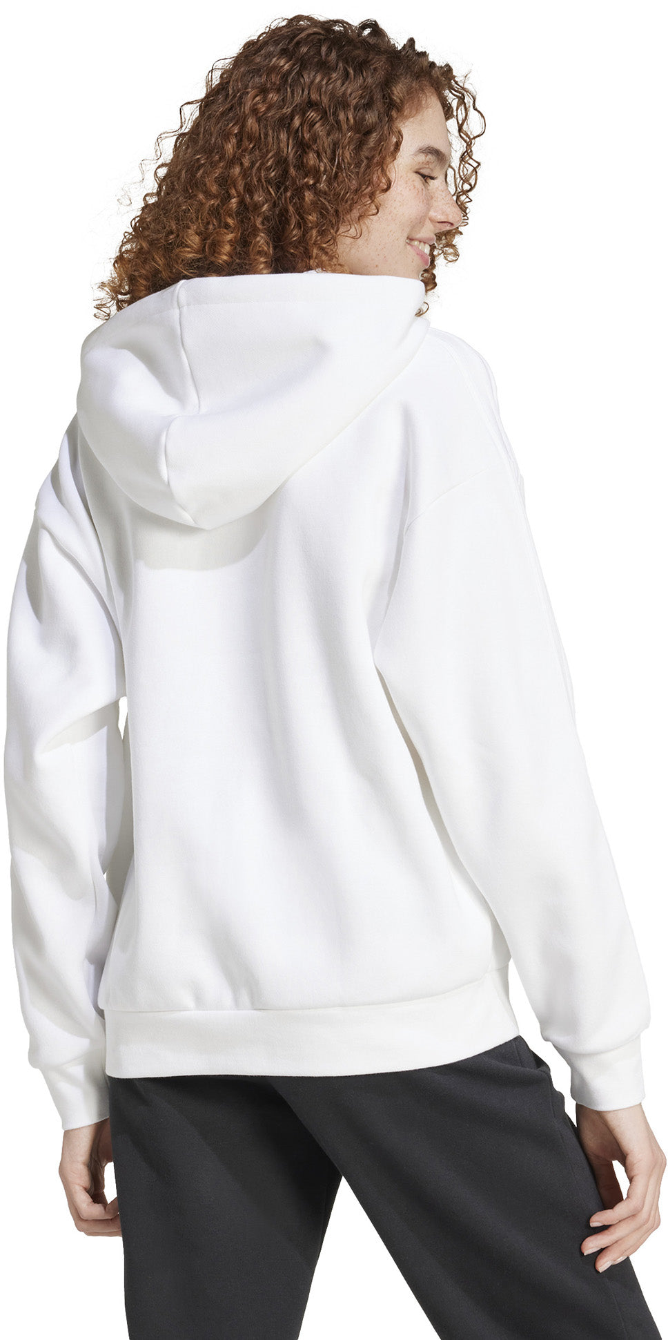 Holiday Graphic 3-Stripes Oversized hoodie