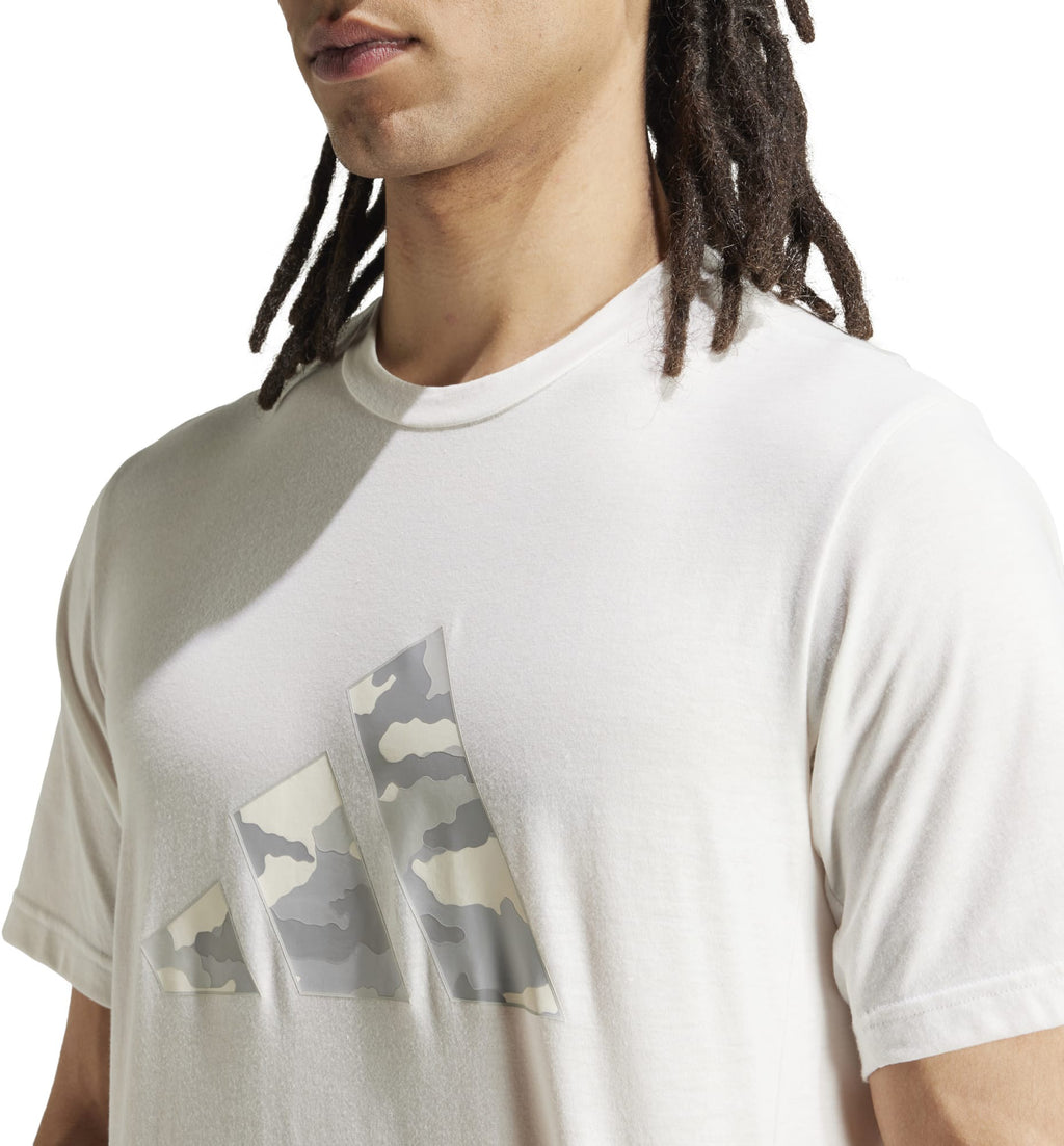 Train Essentials Camo Graphic Logo shirt