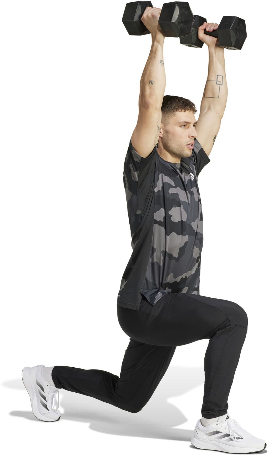 Train Essentials Camo Allover Print shirt
