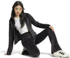 Tiro Cut 3-Stripes Stretchy Velour Flared legging