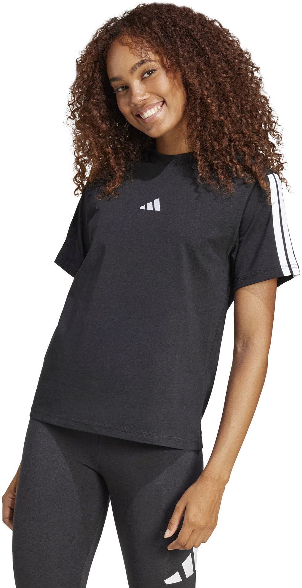 Essentials 3-Stripes Katoenen t-shirt
