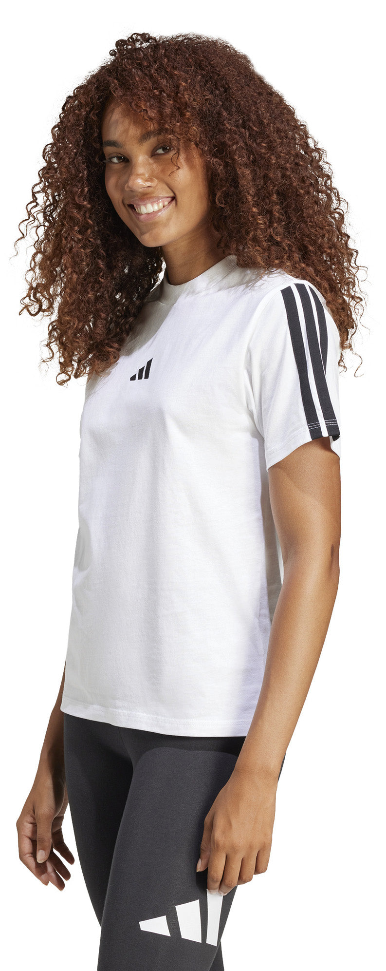 Essentials 3-Stripes Katoenen t-shirt