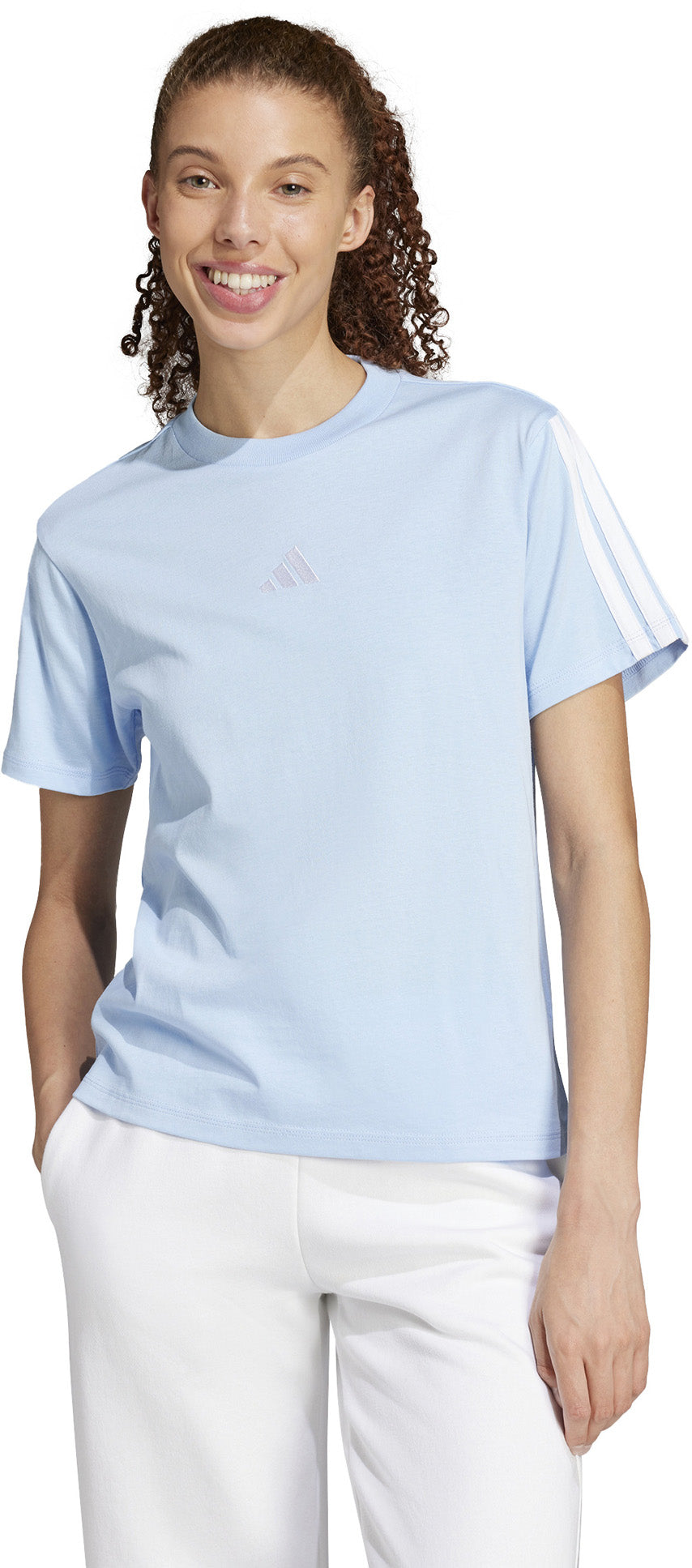 Essentials 3-Stripes Katoenen t-shirt