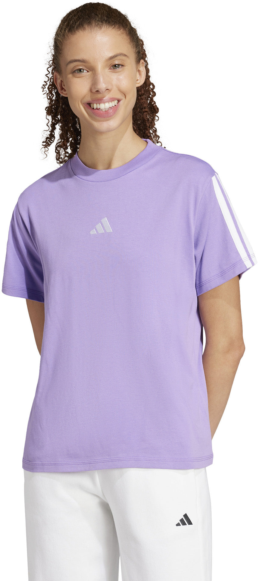 Essentials 3-Stripes Katoenen t-shirt