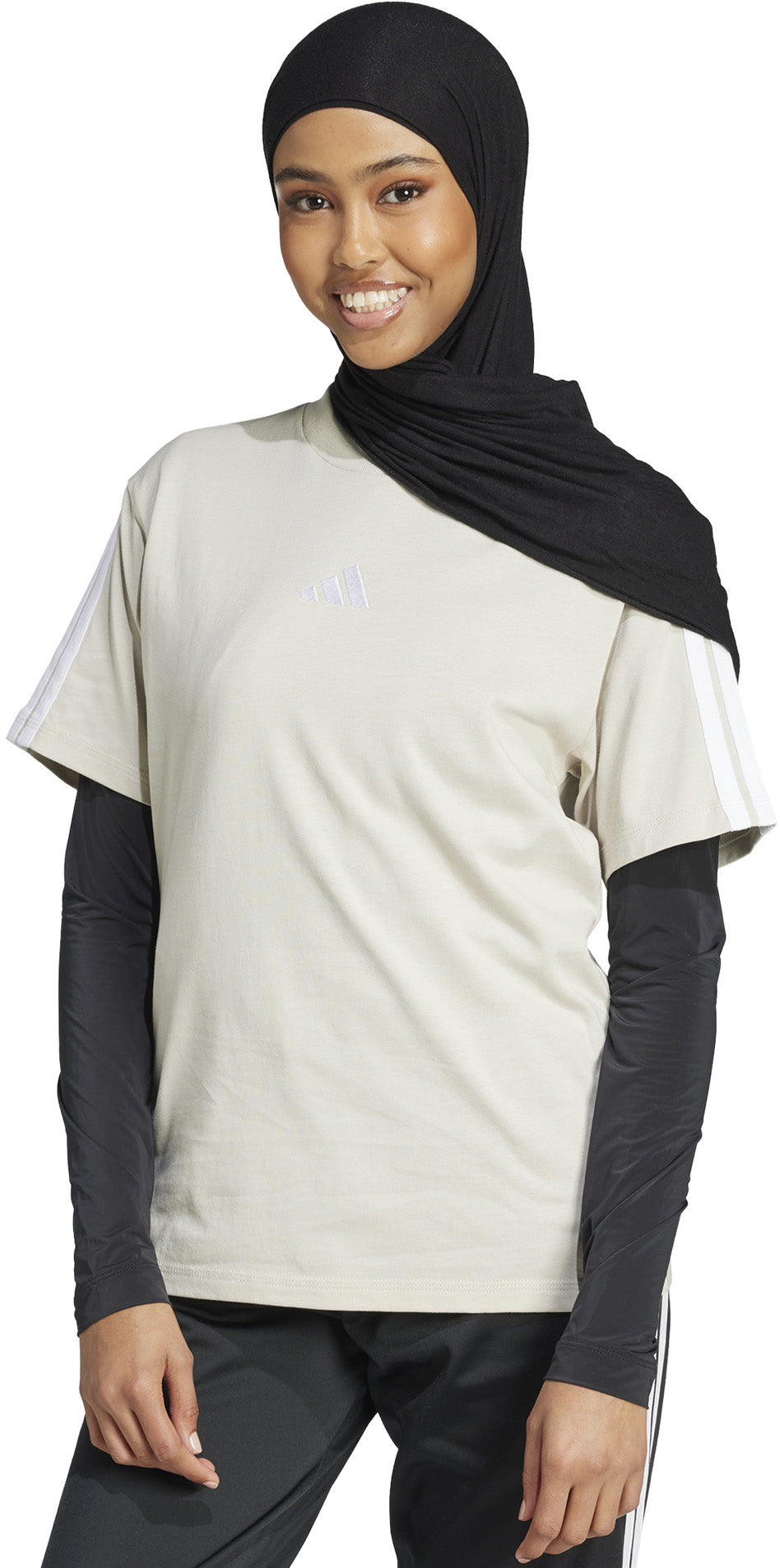 Essentials 3-Stripes Katoenen t-shirt