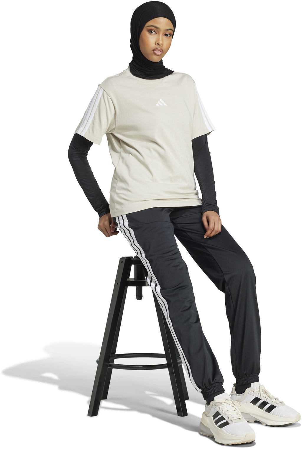 Essentials 3-Stripes Katoenen t-shirt