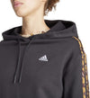 Essentials 3-Stripes Animal Print Relaxed hoodie
