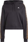 Essentials 3-Stripes Animal Print Relaxed hoodie