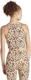 Essentials Animal-Print Crop top