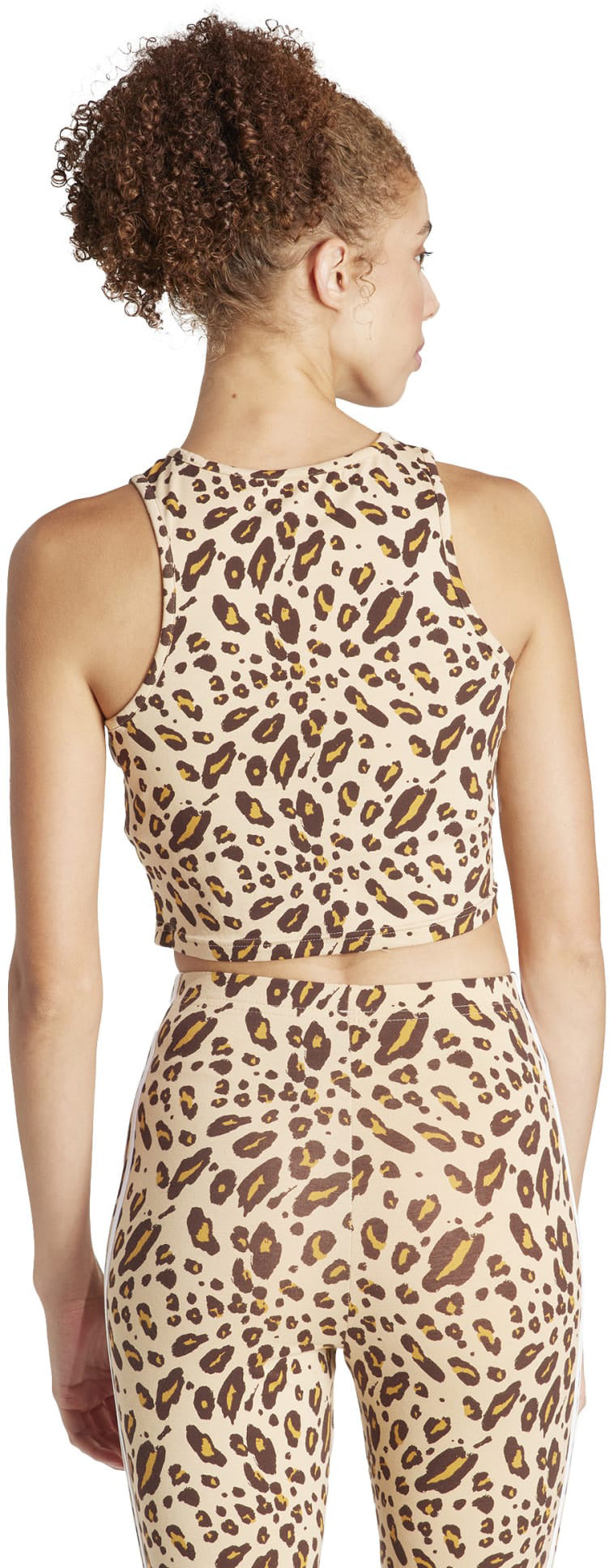 Essentials Animal-Print Crop top