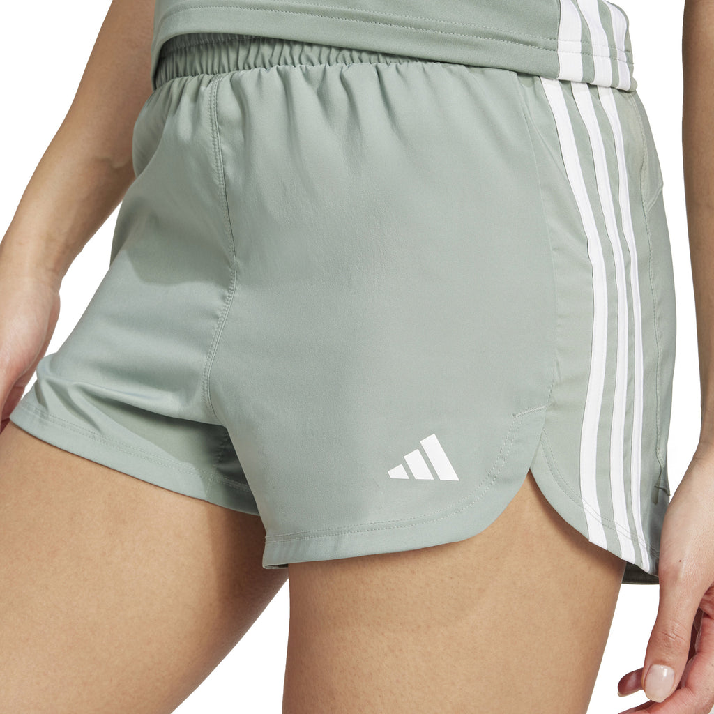 Pacer Training 3-Stripes Geweven High-Rise short