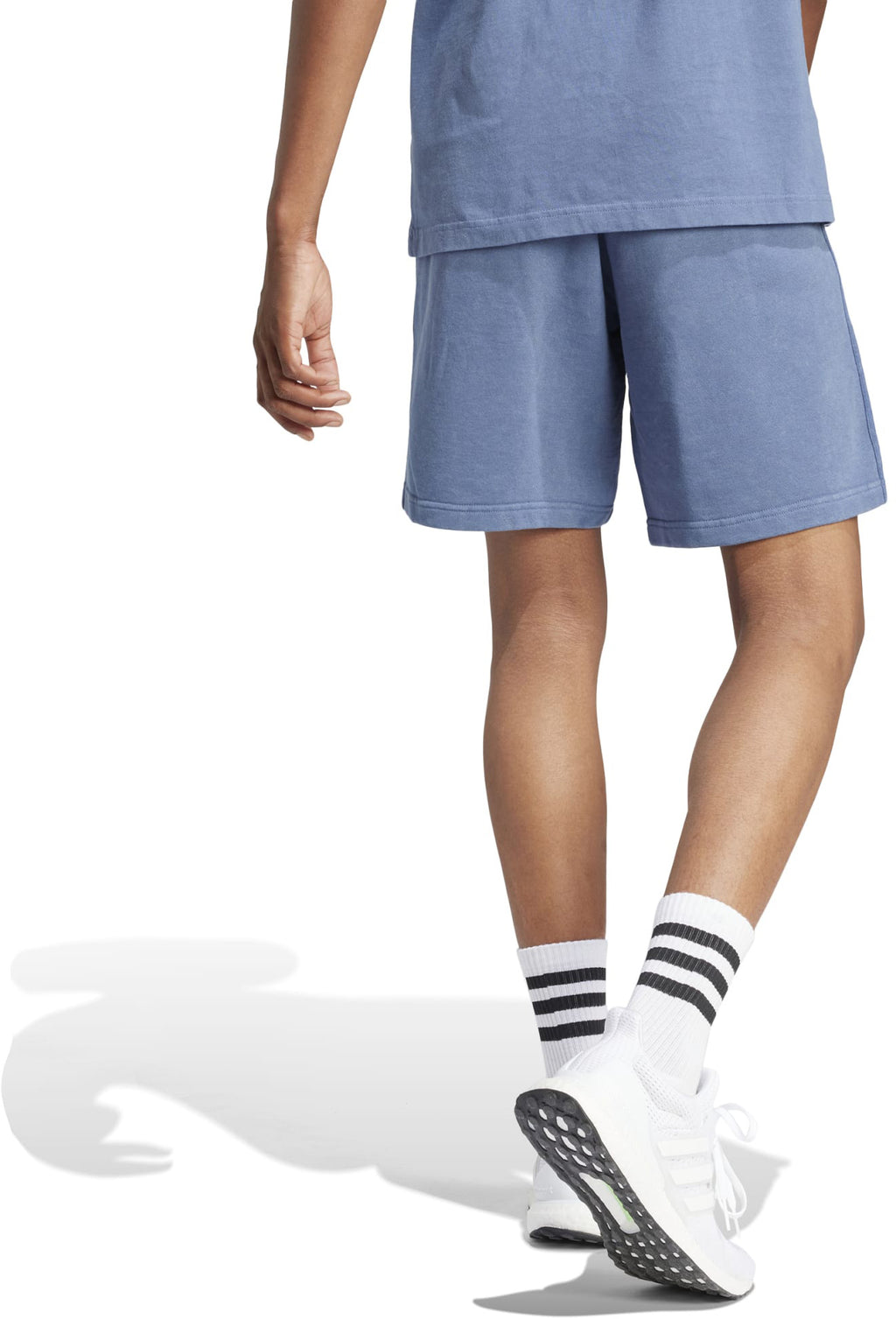 ALL SZN French Terry 3-Stripes Garment-Wash short