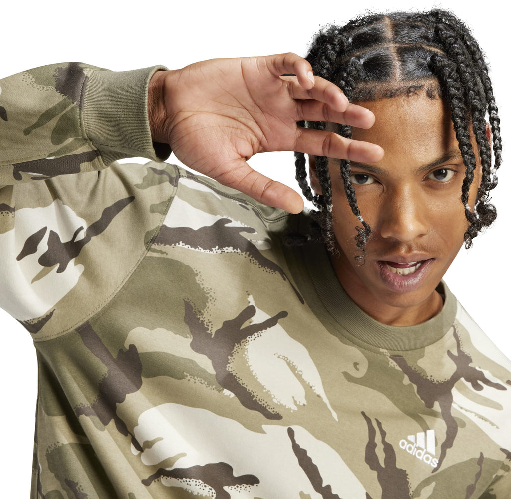 Seasonal Essentials Camouflage sweater