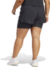 Own The Run 3-Stripes short